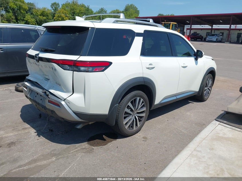 2022 NISSAN PATHFINDER auction photo 4