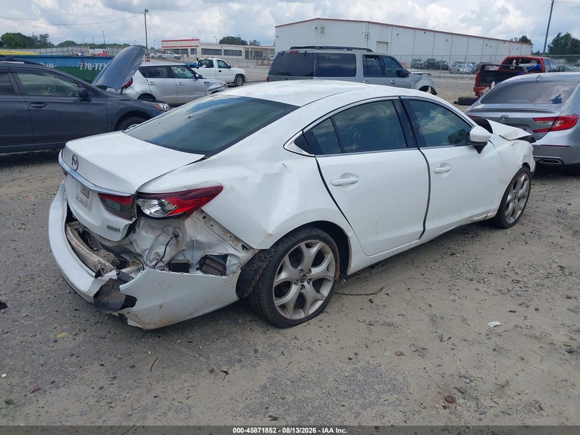 Vin: jm1gj1v65e1116486, lot: 46370848, mazda mazda6 i touring 20144