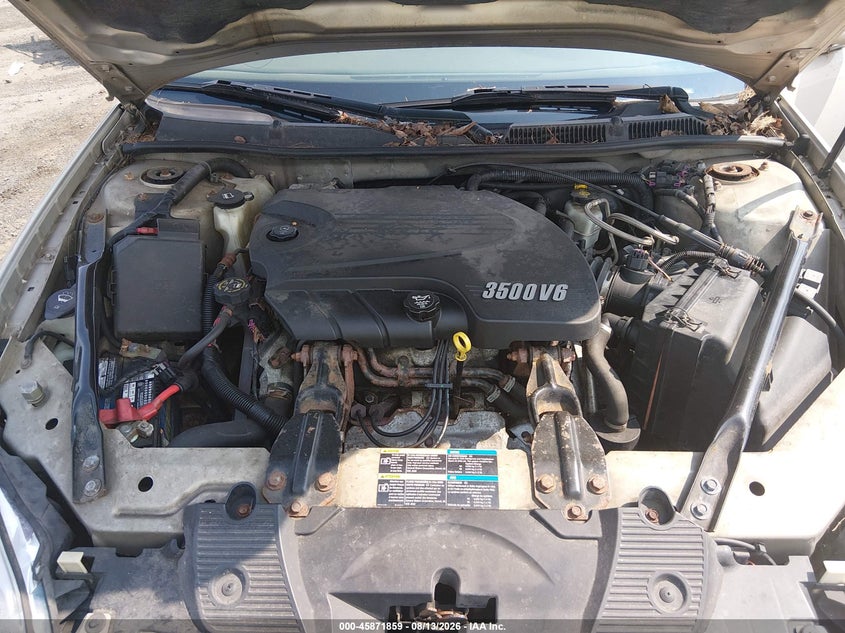 2008 CHEVROLET IMPALA SEDAN 3.5L V-6 VVT, 211HP