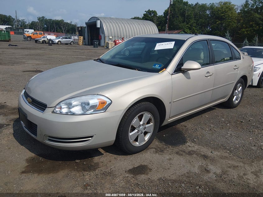 2008 CHEVROLET IMPALA SEDAN 3.5L V-6 VVT, 211HP