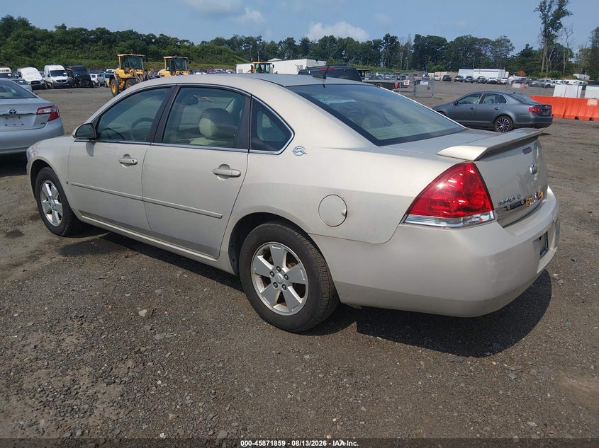 2008 CHEVROLET IMPALA SEDAN 3.5L V-6 VVT, 211HP
