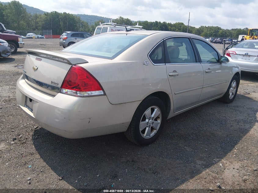 2008 CHEVROLET IMPALA SEDAN 3.5L V-6 VVT, 211HP