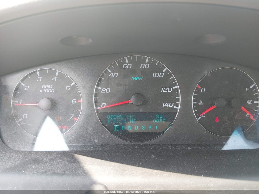 2008 CHEVROLET IMPALA SEDAN 3.5L V-6 VVT, 211HP