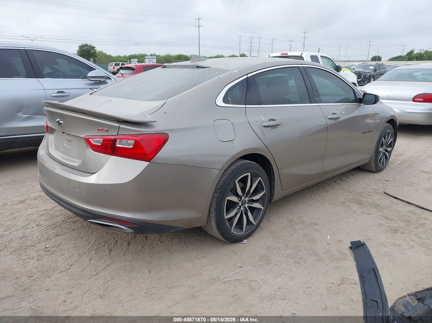 Vin: 1g1zg5st2rf240080, lot: 46370866, chevrolet malibu fwd rs 20244