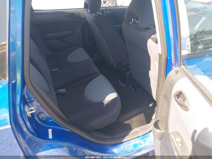 HONDA FIT 2007 VIN JHMGD38407S017423