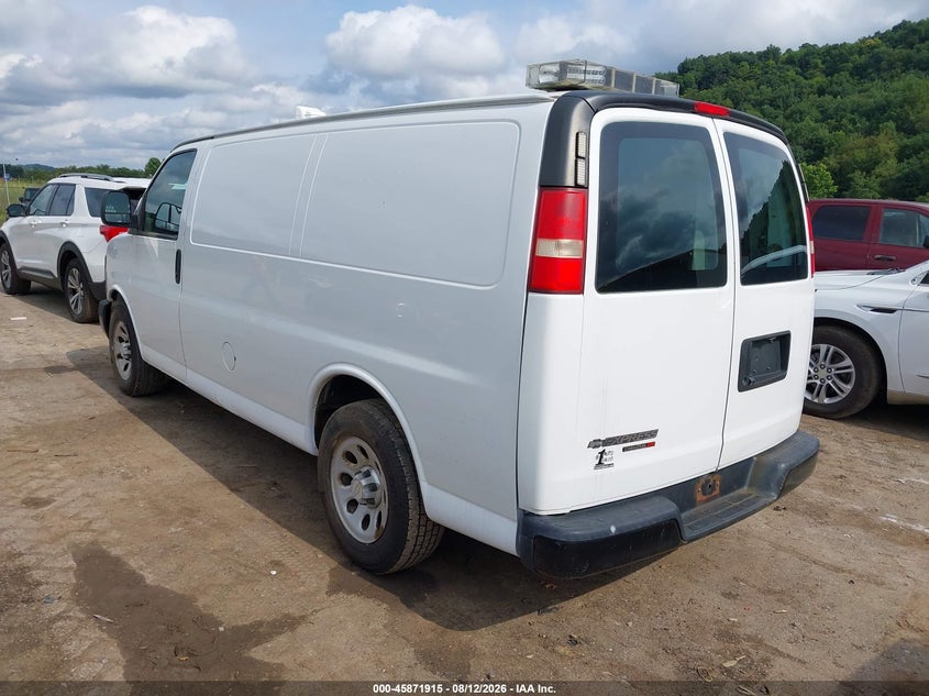 CHEVROLET EXPRESS 1500 2014 VIN 1GCSHAF40E1112848