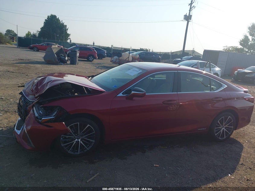 LEXUS ES 300H 2022 VIN 58ADA1C11NU016706