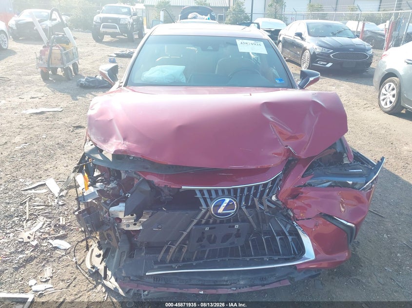 LEXUS ES 300H 2022 VIN 58ADA1C11NU016706
