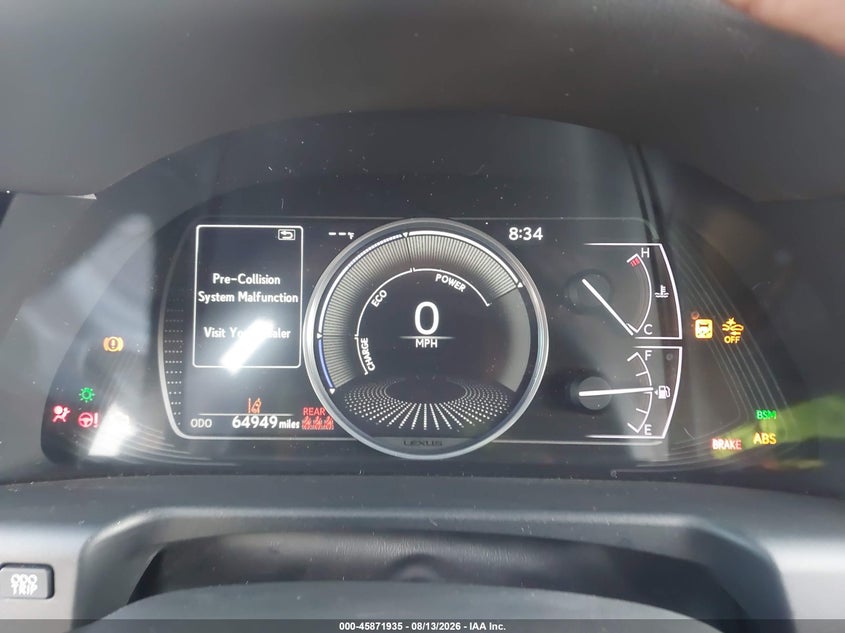 LEXUS ES 300H 2022 VIN 58ADA1C11NU016706