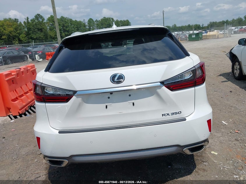 LEXUS RX 350 2019 VIN 2T2BZMCA8KC204589