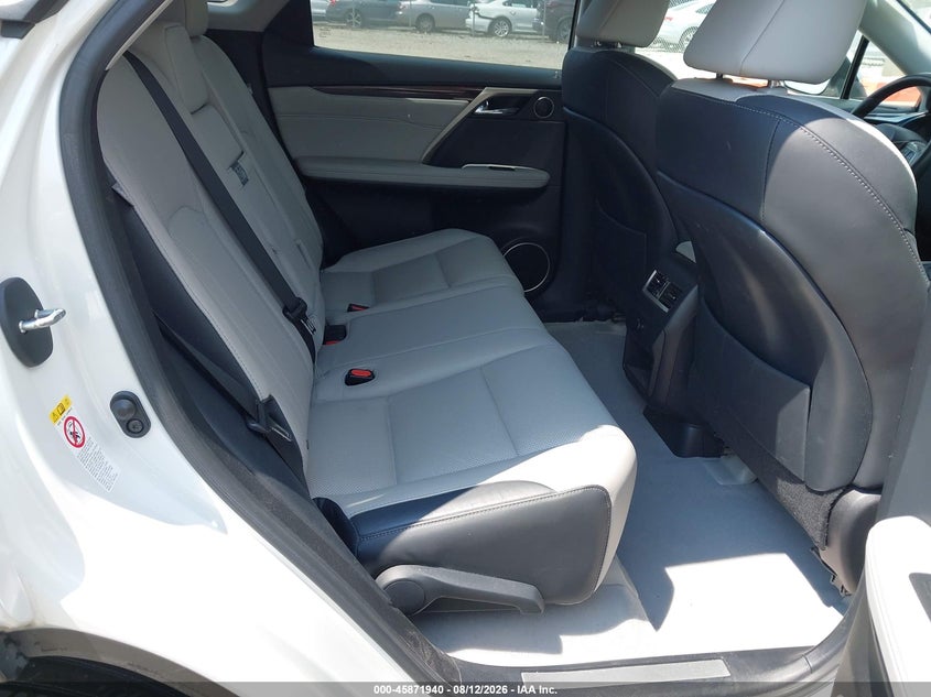 2019 LEXUS RX SPORT UTILITY VEHICLE 3.5L V-6 DI, DOHC, VVT, 295HP