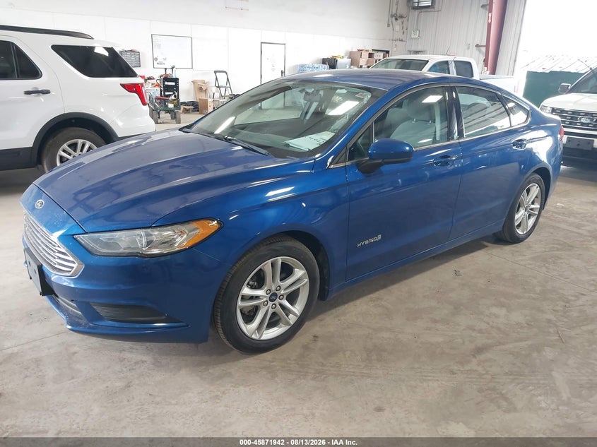 Vin: 3fa6p0uu0jr282103, lot: 46370938, ford fusion hybrid s 20182