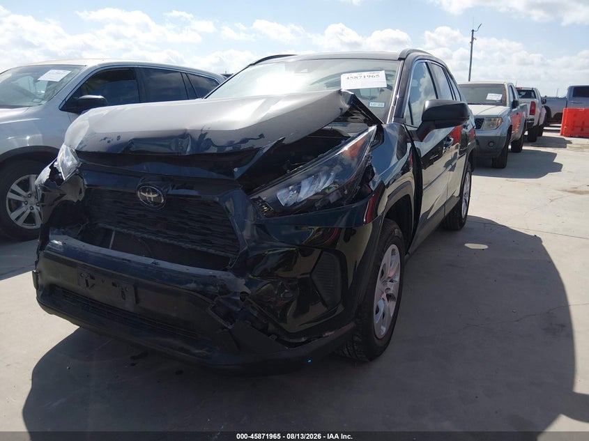 Vin: jtmh1rfv4kd032291, lot: 46370961, toyota rav4 le 20192