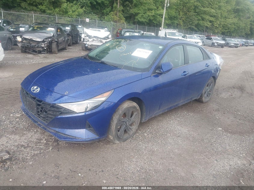 Vin: 5nplm4agxnh081880, lot: 46370965, hyundai elantra sel 20222