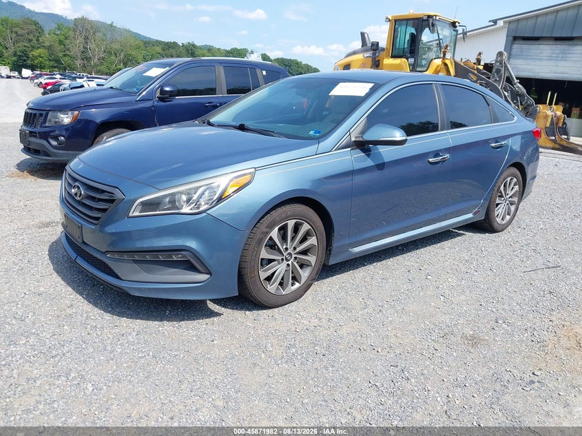 2017 HYUNDAI SONATA SEDAN 2.4L I-4 DI, DOHC, VVT, 185HP