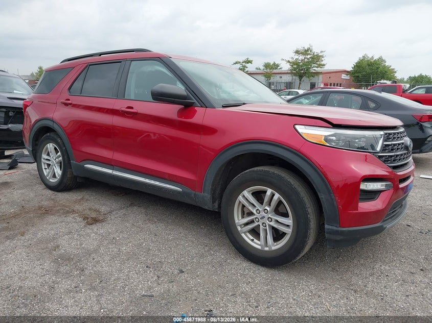 Vin: 1fmsk8dh4pgb92246, lot: 46370984, ford explorer xlt 2023 img_1