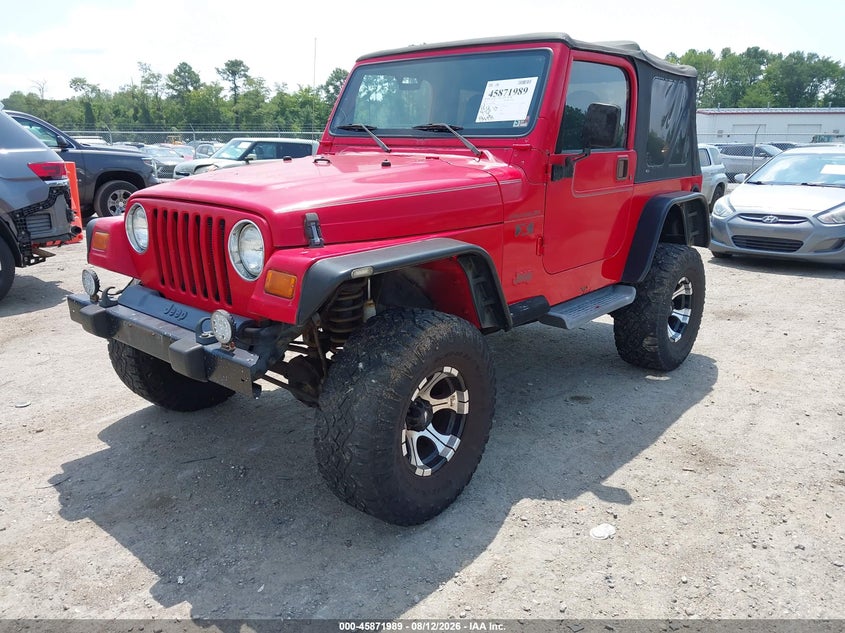 2002 JEEP WRANGLER auction photo 2