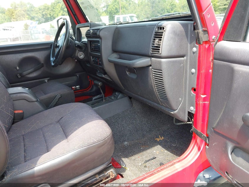 2002 JEEP WRANGLER auction photo 5