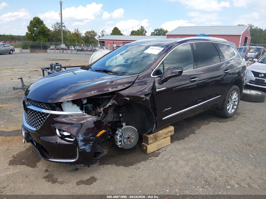 Vin: 5gaevckw3nj193225, lot: 46370986, buick enclave awd avenir 20222