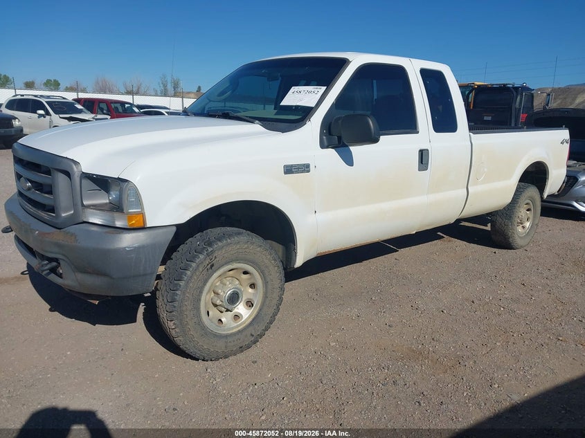2004 Ford F-250 Lariat/Xl/Xlt, Обычный износ, IAAI, VIN 1FTNX21L74ED31558 — фото 2