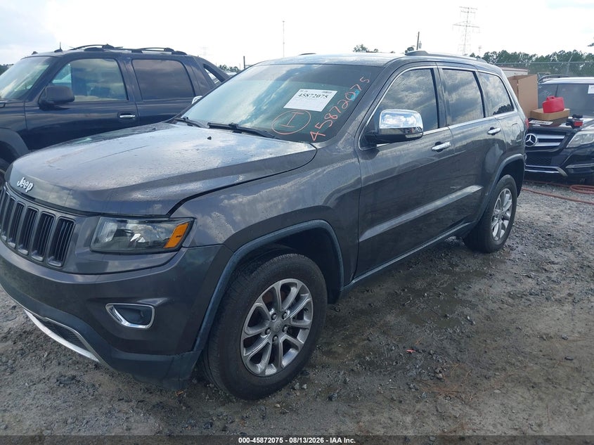 Vin: 1c4rjebg0ec432914, lot: 46371071, jeep grand cherokee limited 20142
