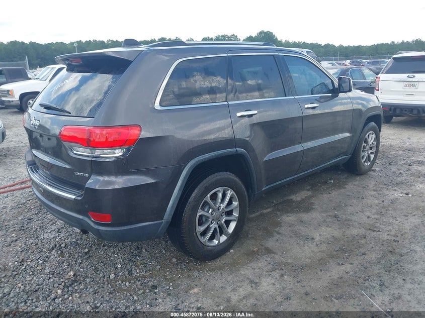 Vin: 1c4rjebg0ec432914, lot: 46371071, jeep grand cherokee limited 20144