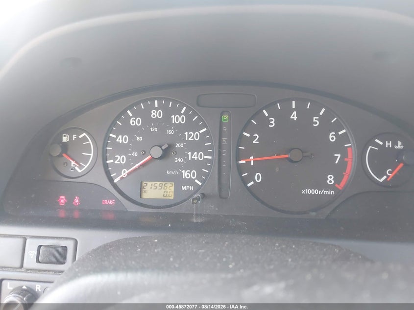 2000 NISSAN MAXIMA SEDAN 3.0L V-6 DOHC, 222HP