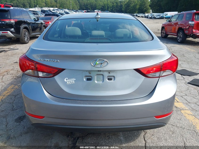 HYUNDAI ELANTRA 2015 VIN 5NPDH4AE5FH596763
