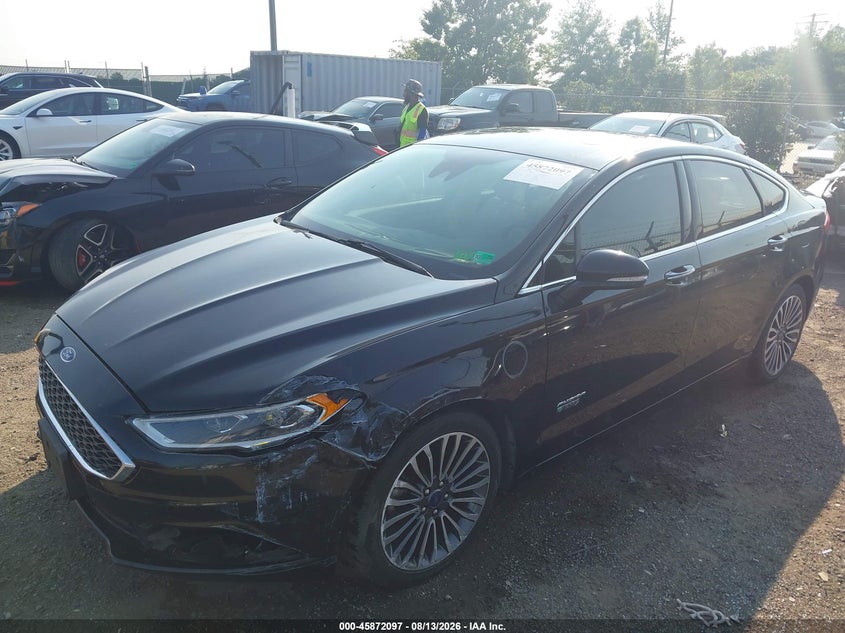 2017 Ford Fusion, Right Front, IAAI, VIN 3FA6P0SU6HR203420 — photo 2