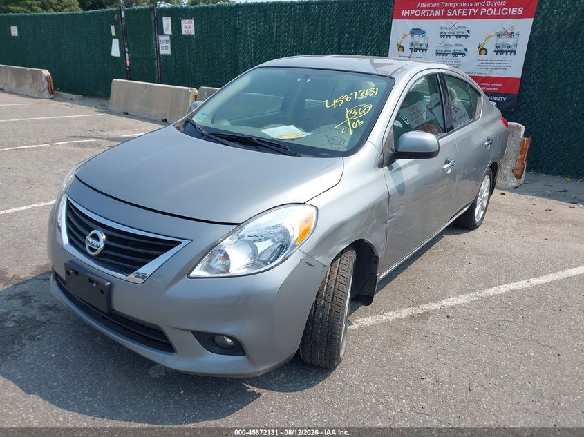2014 Nissan Versa, Left Front, IAAI, VIN 3N1CN7AP6EL822642 — photo 2