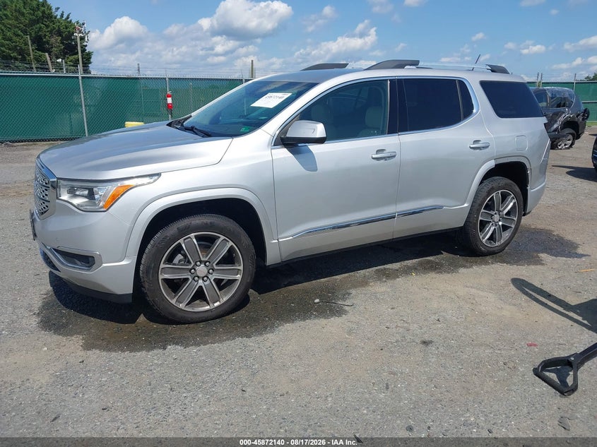 2019 GMC Acadia, Удар сзади, IAAI, VIN 1GKKNPLS1KZ192404 — фото 2