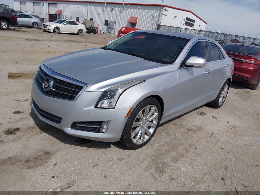 2014 CADILLAC ATS SEDAN 2.0L I-4 DI, DOHC, VVT, TURBO, 272HP