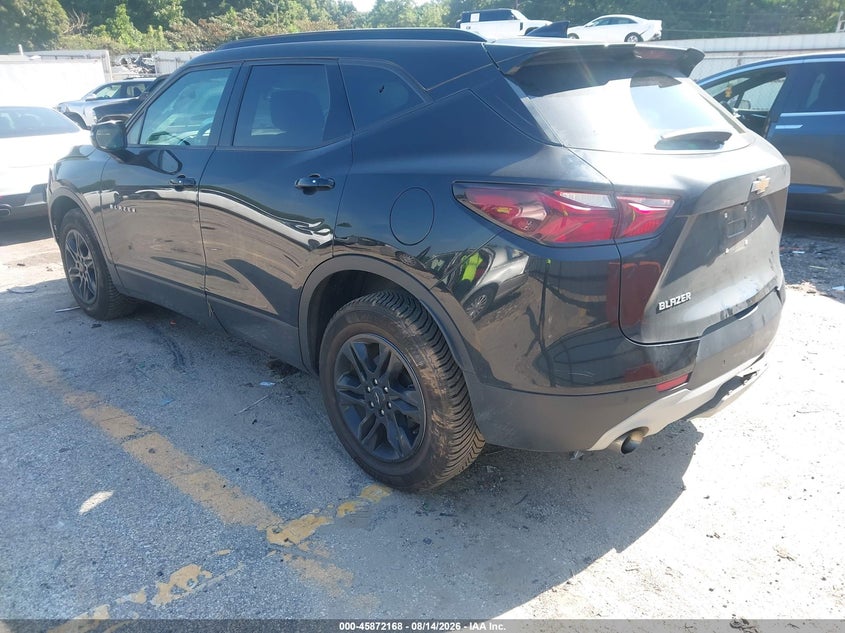 Vin: 3gnkbdrs4ms537894, lot: 46371164, chevrolet blazer fwd 3lt 20213