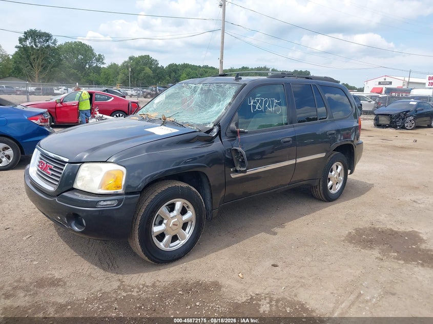 2006 GMC Envoy, Storm Damage, IAAI, VIN 1GKDS13S262130264 — photo 2