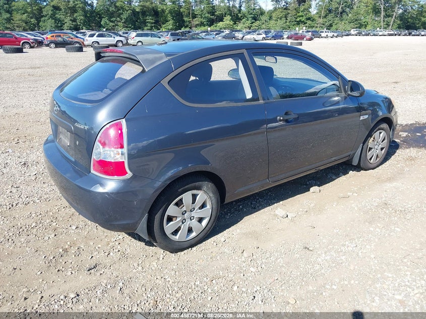 2009 HYUNDAI ACCENT auction photo 4