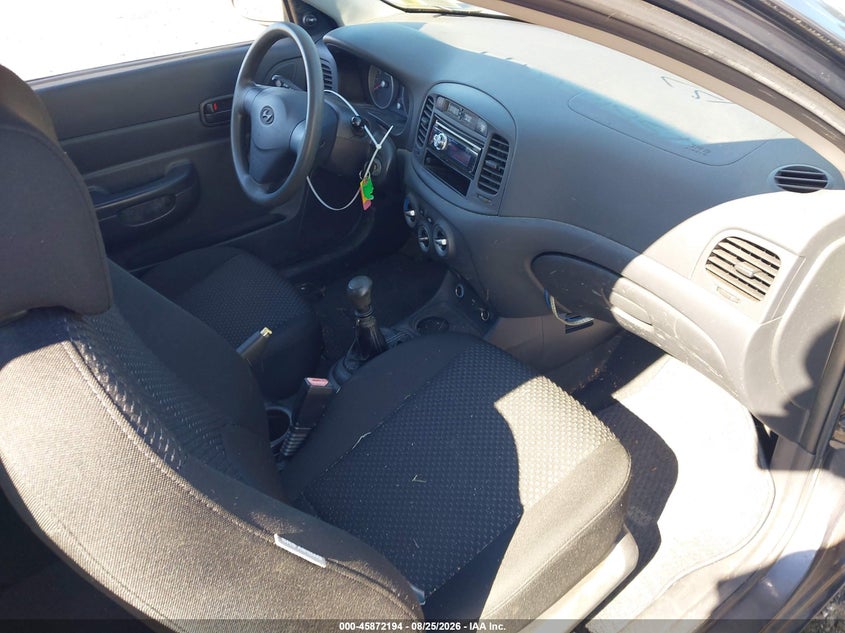 2009 HYUNDAI ACCENT auction photo 5