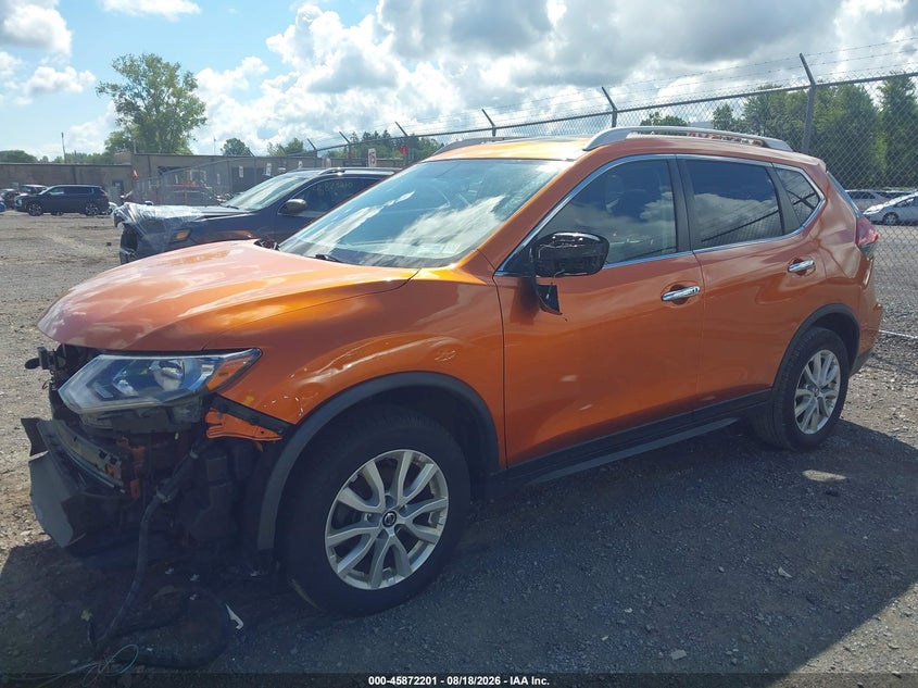 2018 Nissan Rogue, Удар спереди, IAAI, VIN JN8AT2MV1JW340970 — фото 2