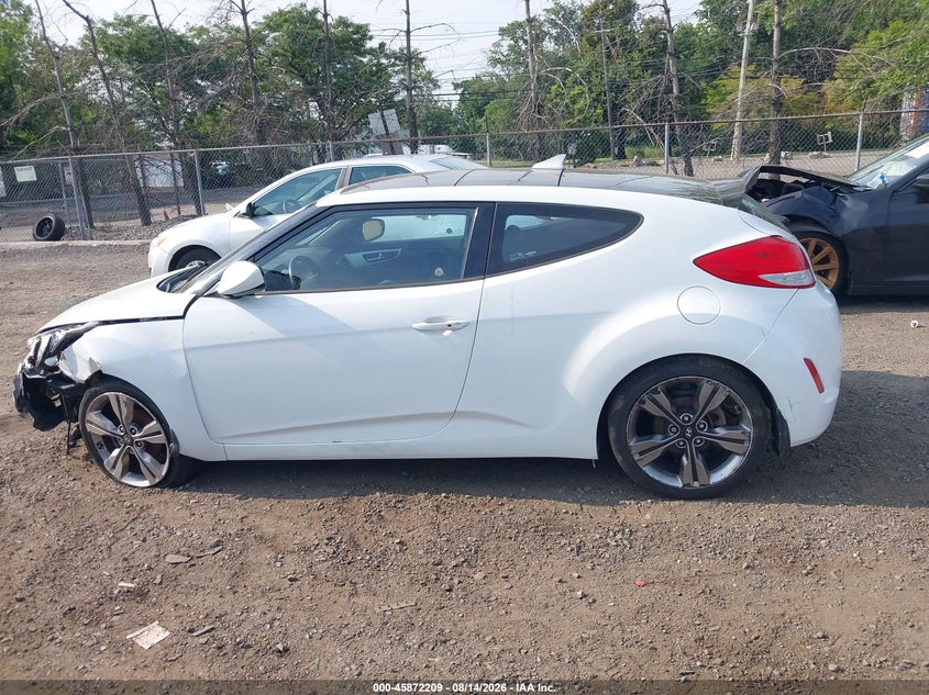 HYUNDAI VELOSTER 2016 VIN KMHTC6AD8GU291550
