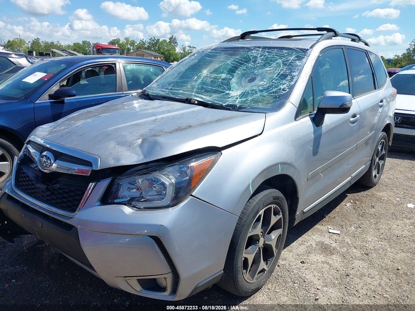 2015 Subaru Forester, Front End, IAAI, VIN JF2SJGWCXFH428394 — photo 2