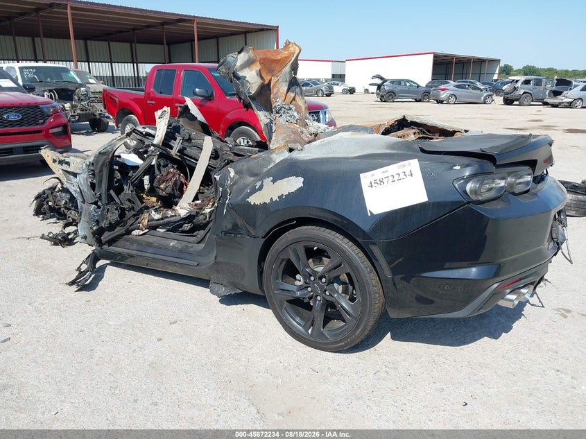 Vin: 1g1ff1r7xn0126073, lot: 46371230, chevrolet camaro rwd  lt1 20223