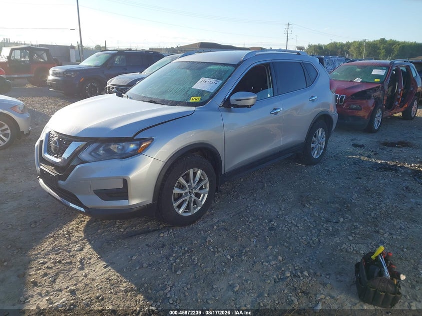 2018 Nissan Rogue, Удар сзади, IAAI, VIN KNMAT2MV0JP545685 — фото 2