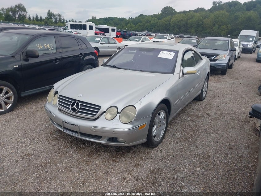 2000 MERCEDES-BENZ CL 500 auction photo 2