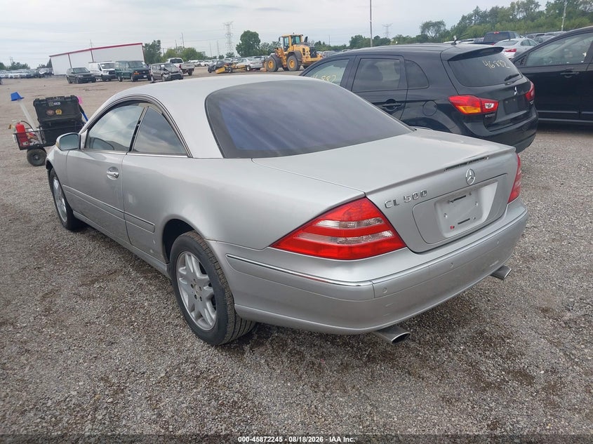 2000 MERCEDES-BENZ CL 500 auction photo 3