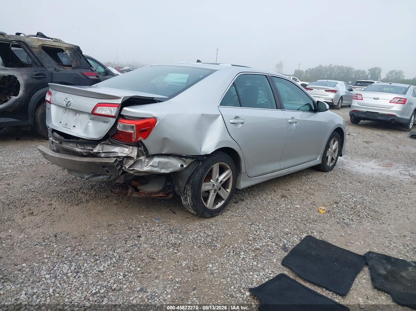 2013 TOYOTA CAMRY auction photo 4