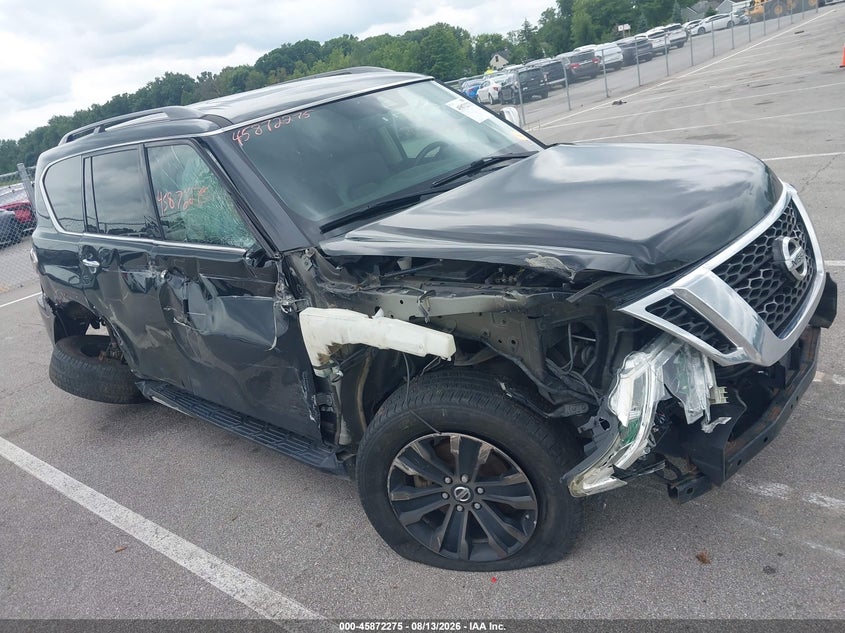 2019 Nissan Armada Platinum/Sl/Sv, Правый бок, IAAI, VIN JN8AY2NC6K9582765