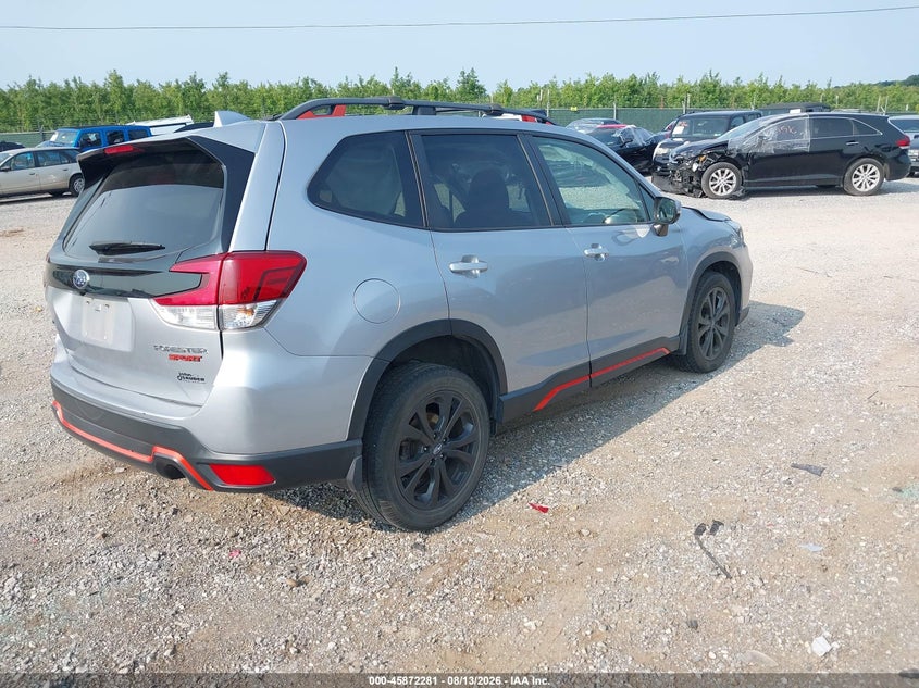 2019 SUBARU FORESTER auction photo 4