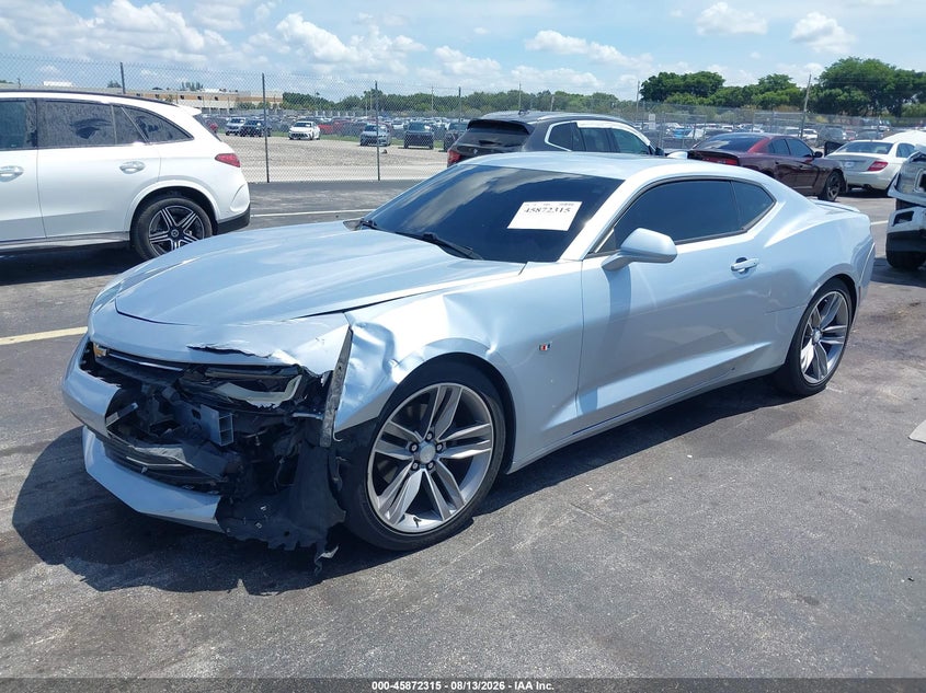 Vin: 1g1fb1rs0j0129543, lot: 46371311, chevrolet camaro 1lt 20182