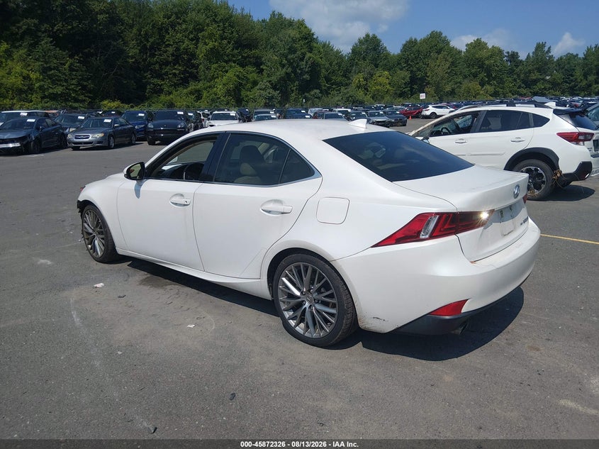 Vin: jthcm1d29g5006118, lot: 46371322, lexus is 300 20163