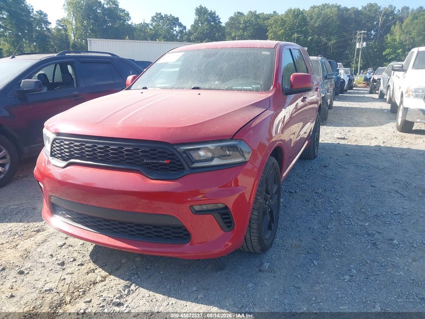 Vin: 1c4rdjdg6mc602429, lot: 46371333, dodge durango gt awd 20212