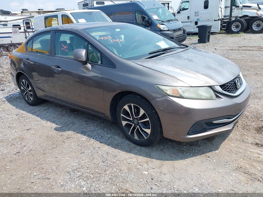 2013 HONDA CIVIC SEDAN 1.8L I-4 VVT, 140HP